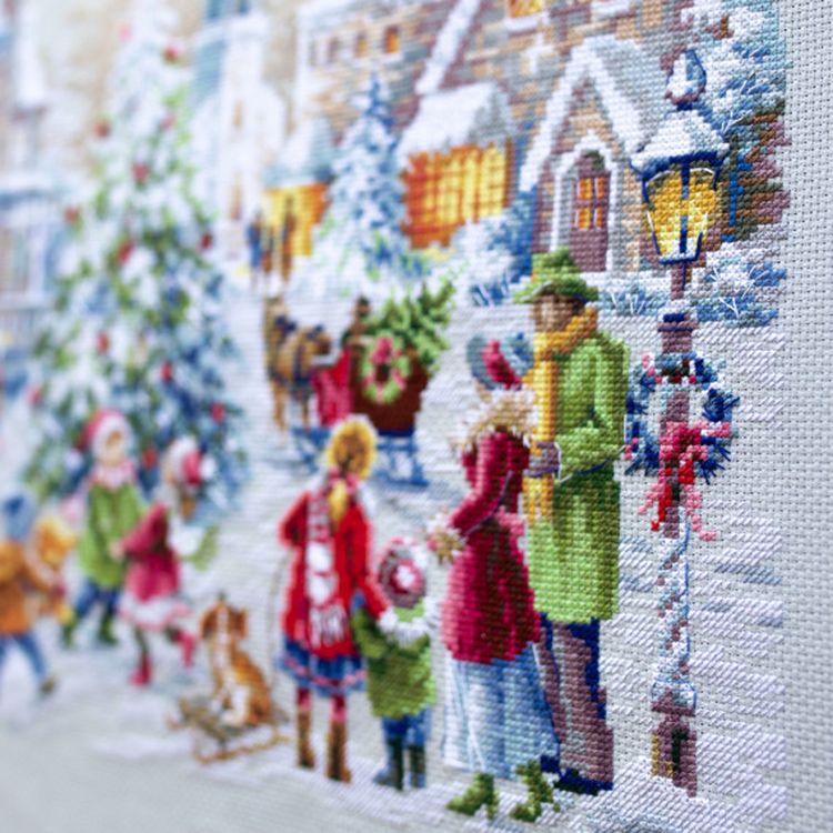 Набор для вышивания «Накануне Рождества» — картинка 10