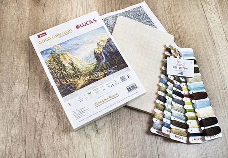 Набор для вышивания «Путешествие в горы» — картинка 3