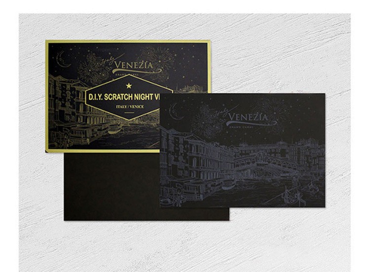 Скретч-картина «Венеция» — картинка 2