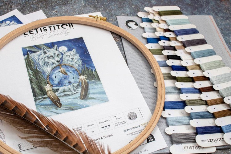 Набор для вышивания «Nothing Can Hold Back A Dream (Ничто не может удержать мечту)» — картинка 2