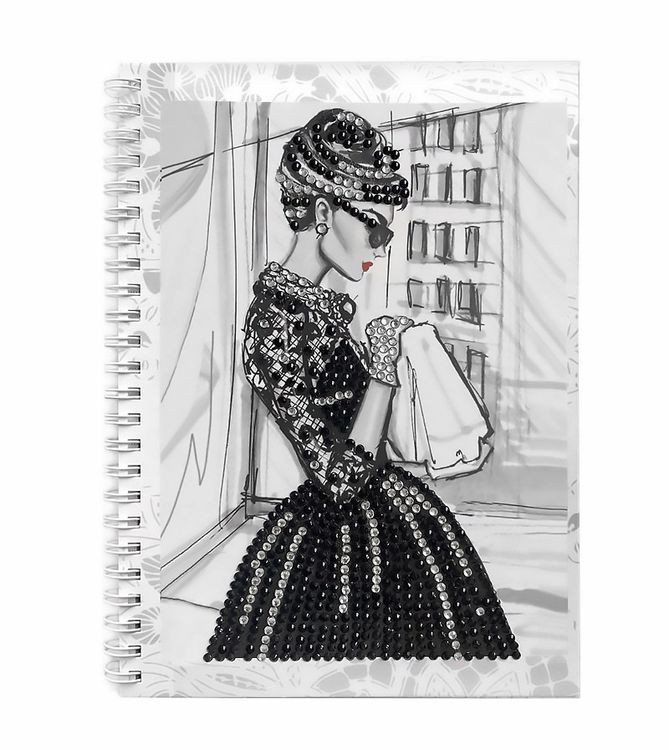 Алмазная мозаика - тетрадь «Завтрак у Тиффани» — картинка 4