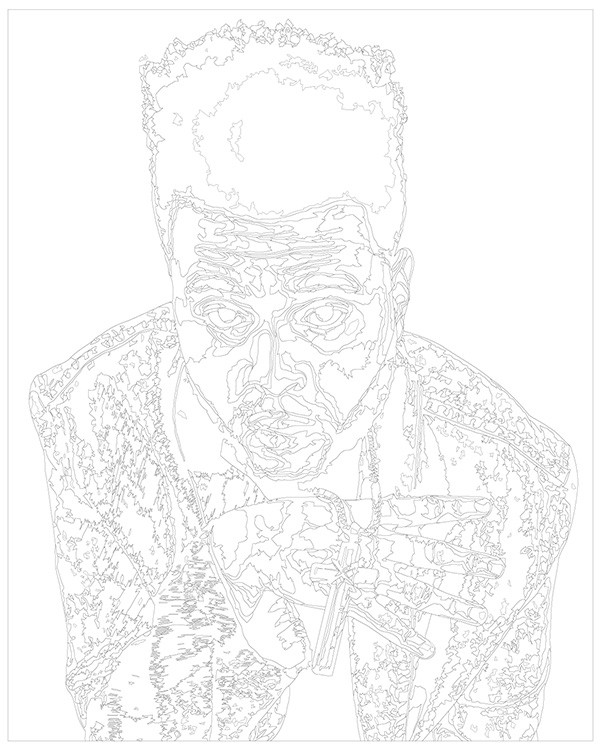 Картина по номерам «Музыкант The Weeknd Викенд 7» — картинка 3