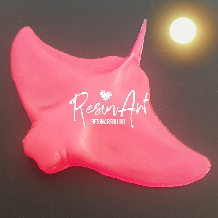 Люминофор — розовый 10 г, ResinArt — картинка 2