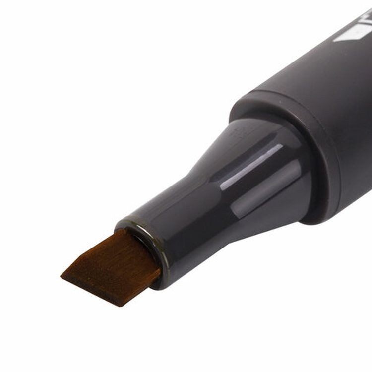 Маркер для скетчинга двусторонний 1 мм - 6 мм BRAUBERG ART CLASSIC, цвет: желтая охра — картинка 3