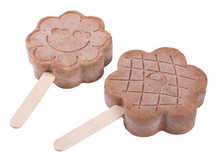 Форма силиконовая «Цветы» для мороженого, d 7 см, 18,7x13x2,4 см, S-CHIEF — картинка 2