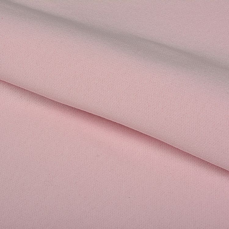 Ткань трикотаж Футер 2х нитка, начес, с лайкрой, 6 м, ширина 200 см, цвет: розовое безе, TBY — картинка 4