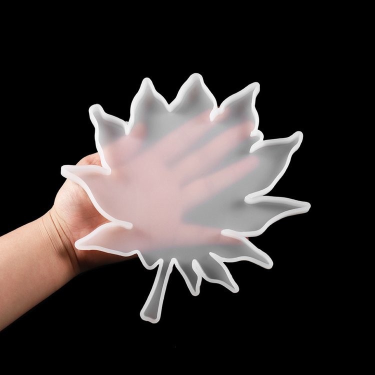 Силиконовый молд - Кленовый лист L, 18,5х17 см — картинка 6