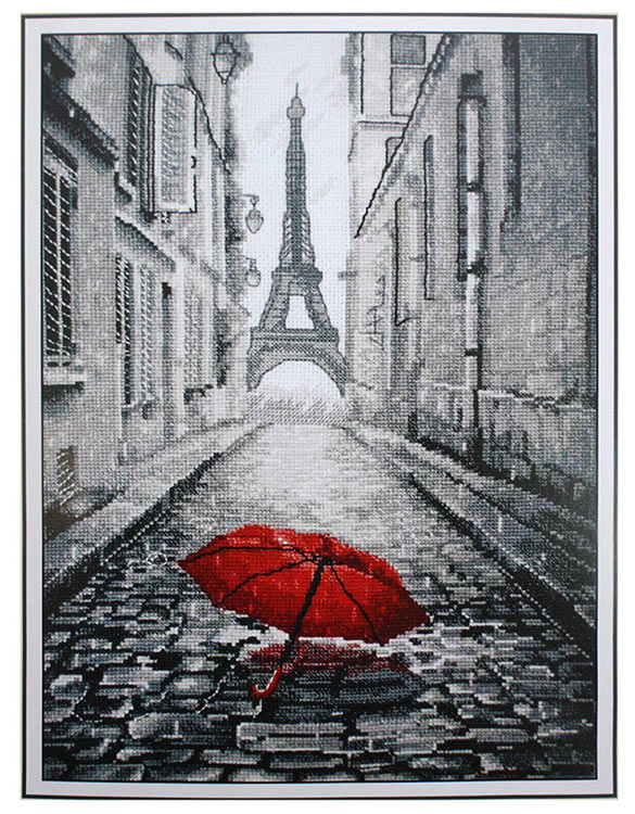 Набор для вышивания «В Париже дождь» — картинка 2