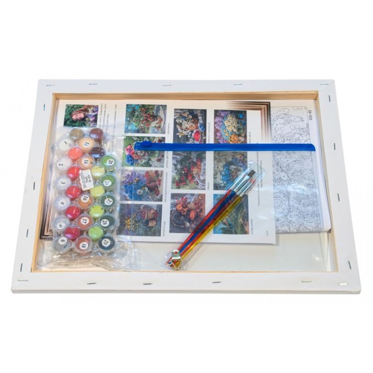 Картина по номерам «Рябина» — картинка 3