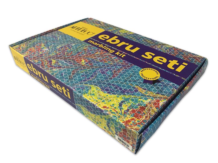 Набор для эбру большой 10 цветов, ArtDeco — картинка 2