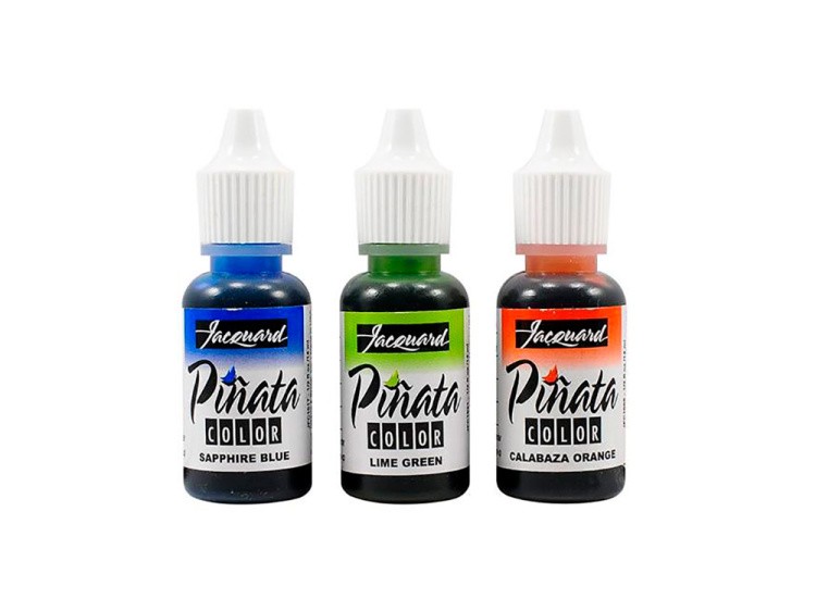 Алкогольные чернила 1005 оранжевый (calabaza) цвет 15 мл, Jacquard Pinata — картинка 2