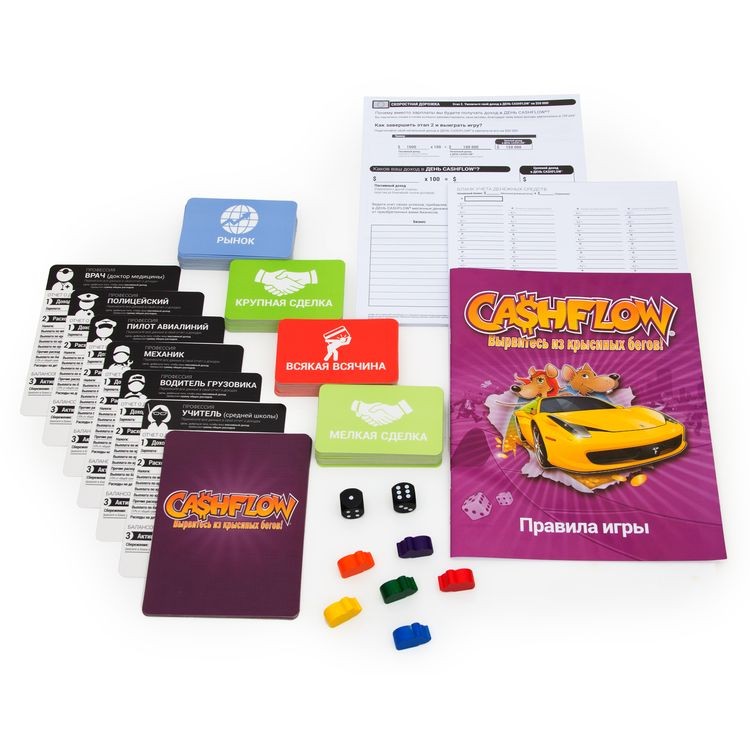 Настольная игра «Денежный поток CASHFLOW», Попурри — картинка 3