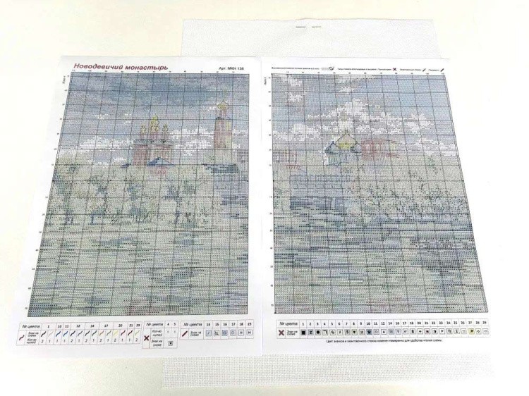 Набор для вышивания «Новодевичий монастырь» — картинка 4