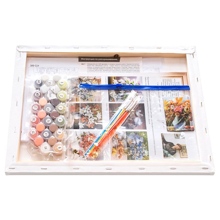 Картина по номерам «Лилии» — картинка 3