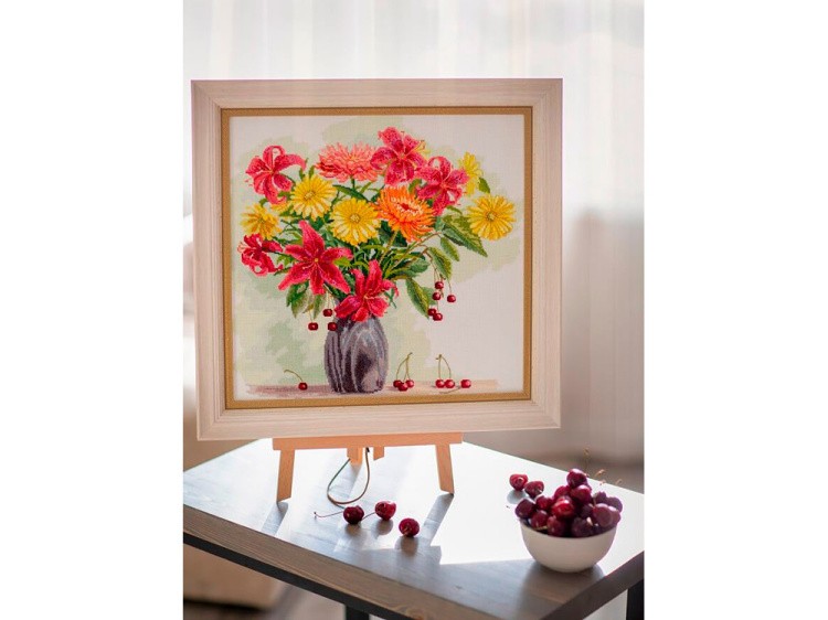 Набор для вышивания «Вишневые нотки» — картинка 6