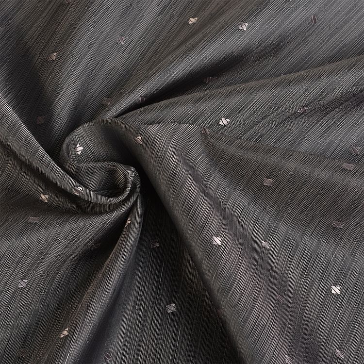 Ткань подкладочная Поливискоза нарезка, 10 м, ширина 145 см, 90 г/м², цвет: серый, IDEAL