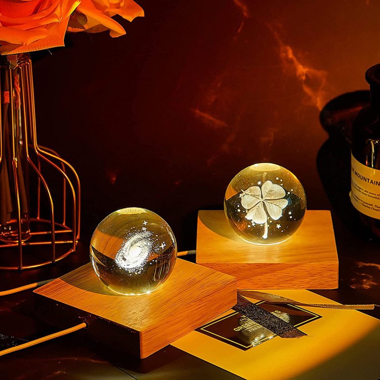 Деревянная основа для лампы - квадратная 1 шт. — картинка 3