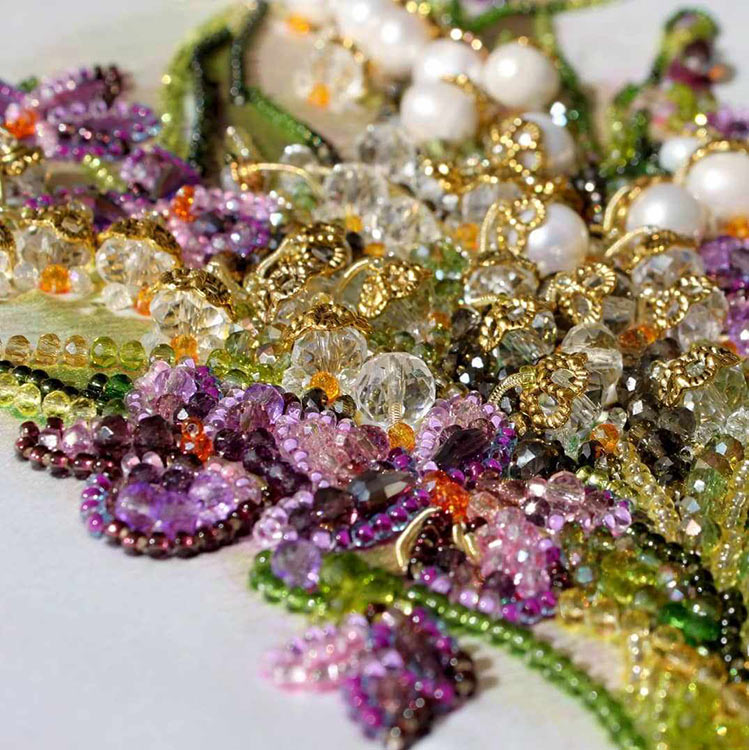 Вышивка Образа в каменьях «Весенний комплимент» — картинка 2