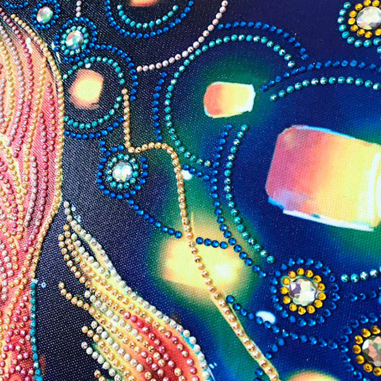 Алмазная вышивка 5D «Волшебные карпы» — картинка 5