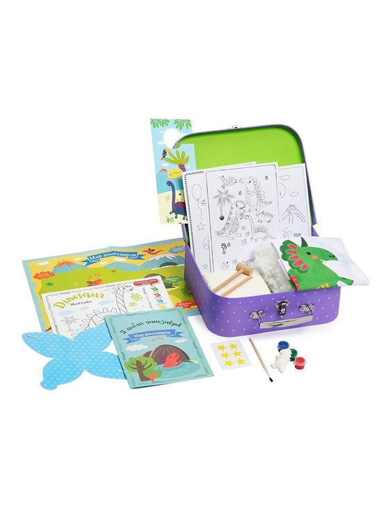 Чемоданчик с развлечениями «Я люблю динозавров» — картинка 3