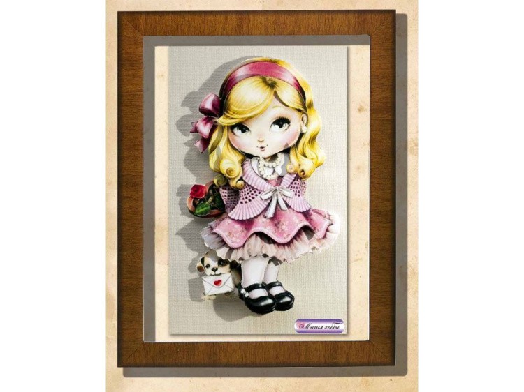 Рамка-аквариум с прозрачным дном для папертоли — картинка 3