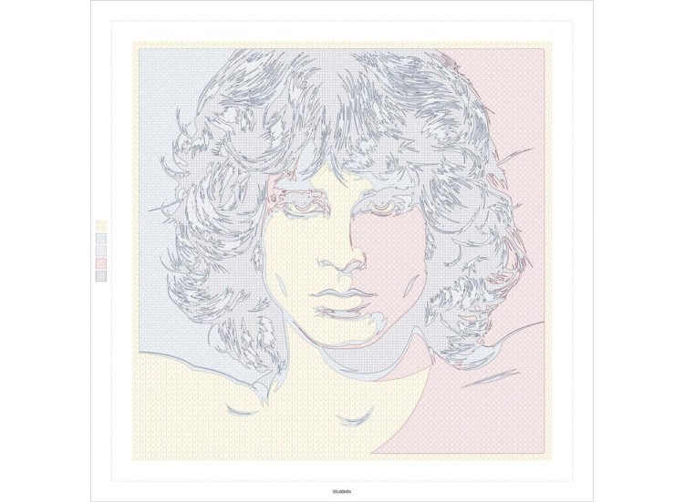 Картина по номерам «Джим Моррисон» — картинка 3