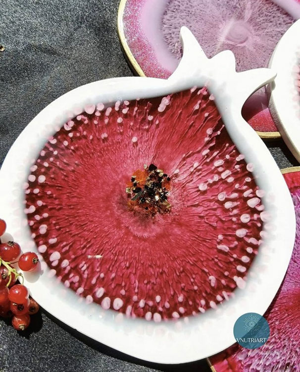 Молд №57 Гранат (14,3см), 1 шт., Art Blong — картинка 2