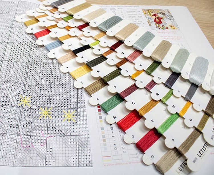 Набор для вышивания «Winter playtime» — картинка 10