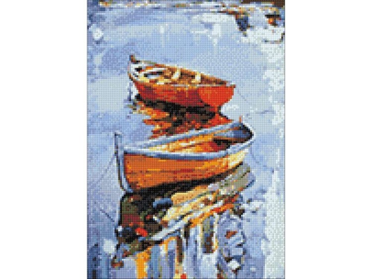 Алмазная вышивка «Лодки» — картинка 2