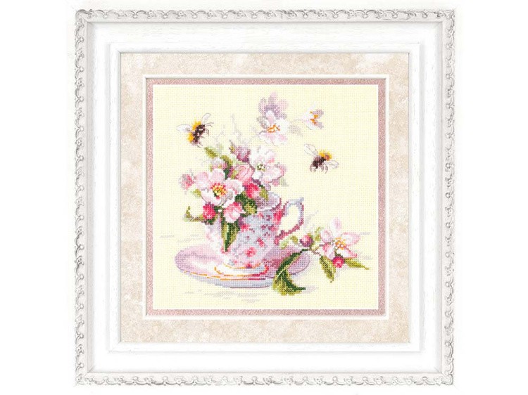 Набор для вышивания «Чашка с веткой яблони» — картинка 3