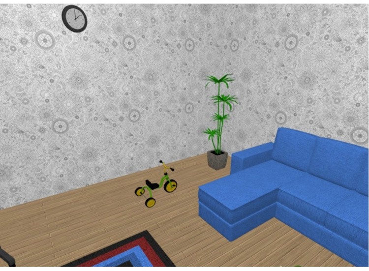 Раскраска в рулоне «Цветы» — картинка 2