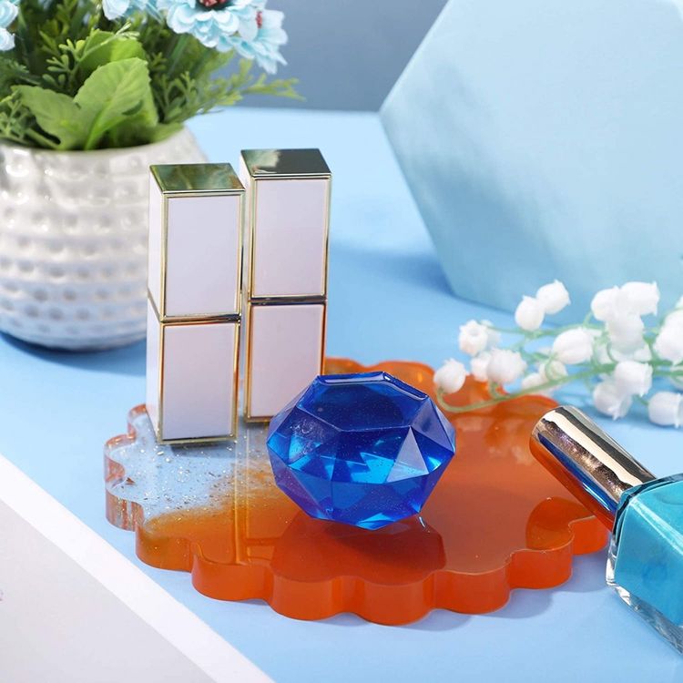 Силиконовый молд Epoxy Master ножки кристаллы 2 см, 4 шт — картинка 3