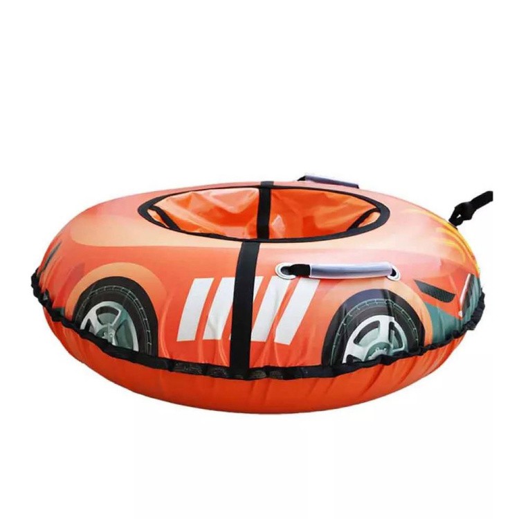 Детская зимняя ватрушка тюбинг для катания 100 см — картинка 5