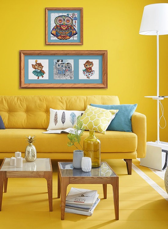 Набор для вышивания «Совушка с бабочкой» — картинка 7