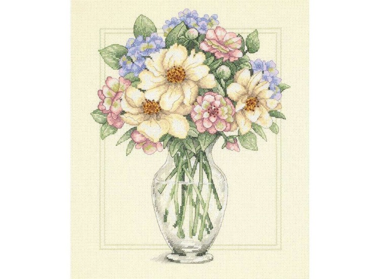 Набор для вышивания «Цветы в высокой вазе»