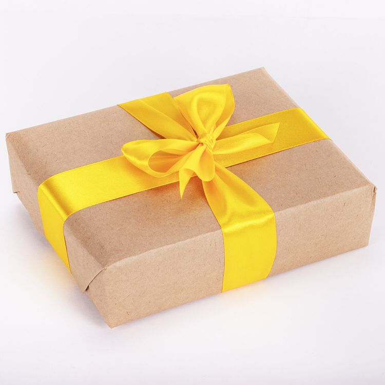 Лента атласная, ширина 38 мм, длина 23 м, желтая, Brauberg — картинка 3