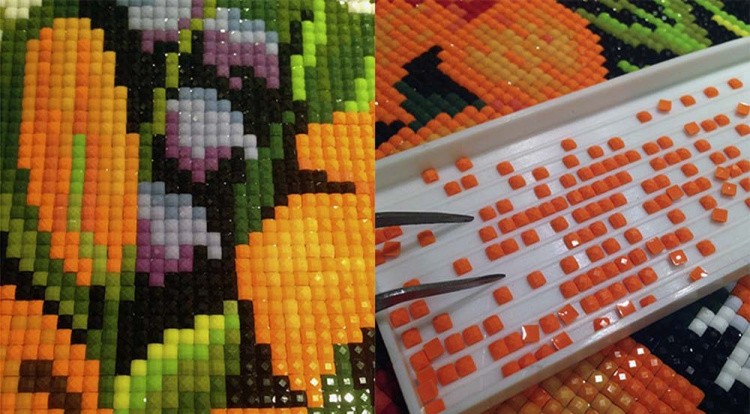 Алмазная вышивка «Зимний вечер» — картинка 2