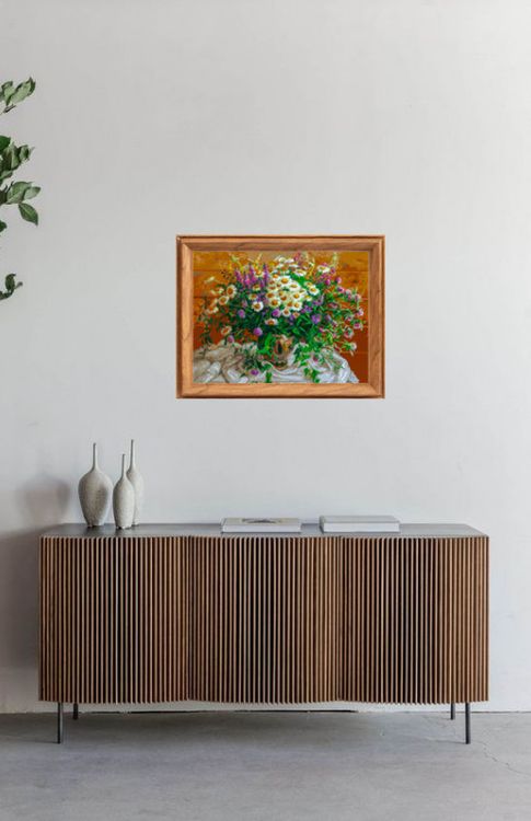 Картина по номерам «Дачный букет» — картинка 6