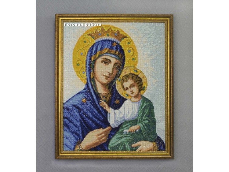 Алмазная вышивка «Иверская икона Божией Матери» — картинка 2