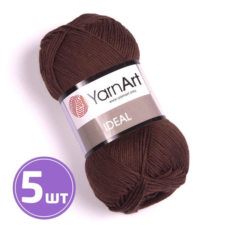 Пряжа YarnArt Ideal (232), тоффи, 5 шт. по 50 г