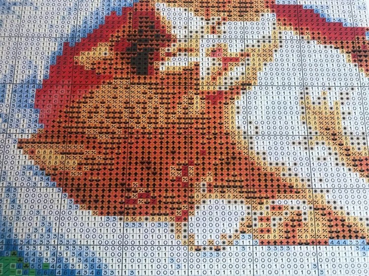 Набор для вышивания «Котята на Рождество» — картинка 7