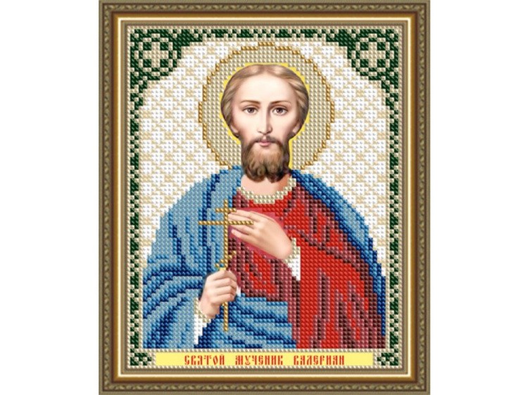 Рисунок на ткани «Святой Мученик Валериан»
