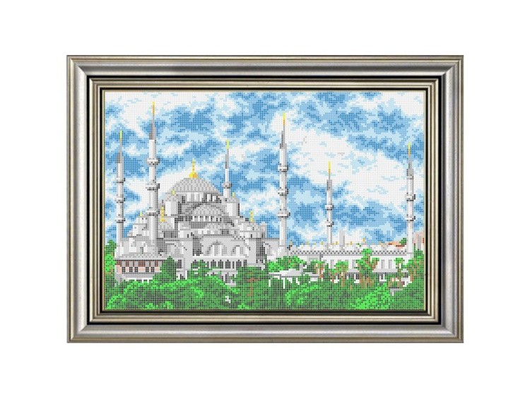 Рисунок на ткани «Стамбул. Голубая мечеть»