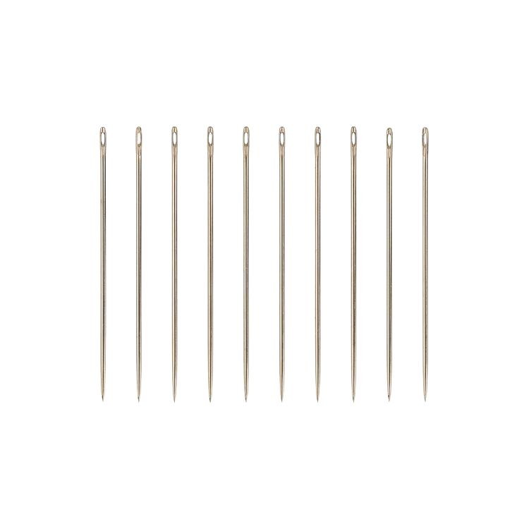 Иглы для шитья ручные №6 швейные 10 шт., Gamma — картинка 2