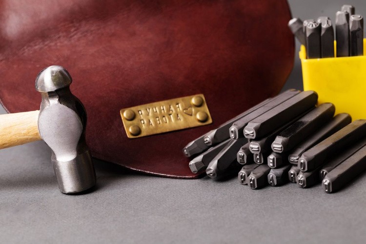 Набор штампов для чеканки по металлу «Русский алфавит», 4 мм, Промысел — картинка 3