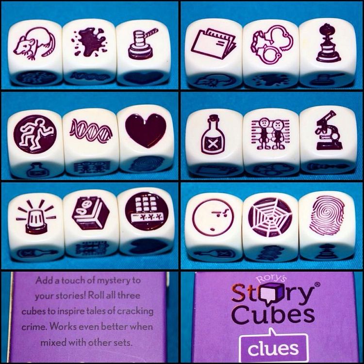 Кубики Историй, доп. Набор «Улики» (3 кубика) — картинка 4