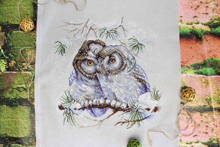 Набор для вышивания «Сычики» — картинка 6