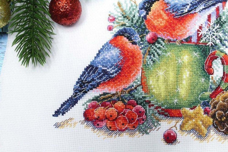 Набор для вышивания «Зимние беседы» — картинка 3