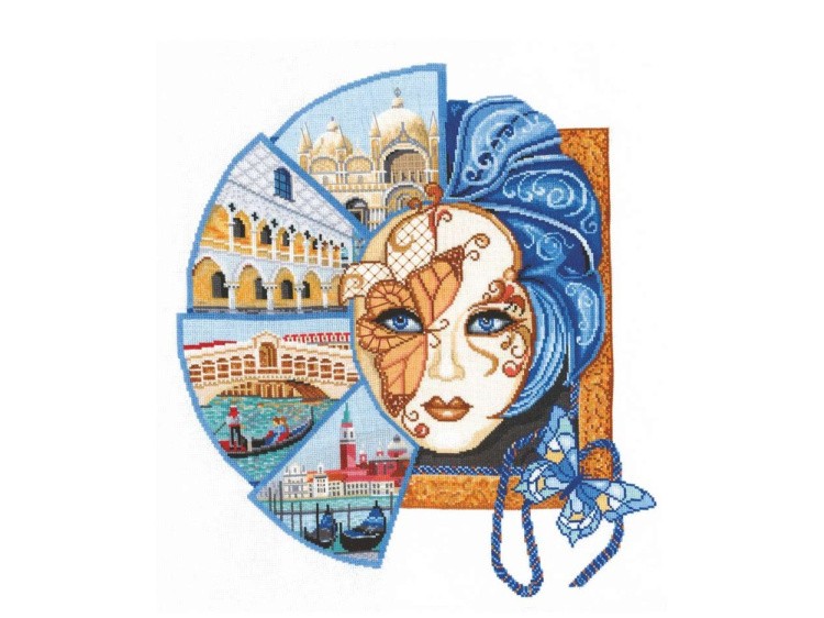 Набор для вышивания «Венецианская маска»