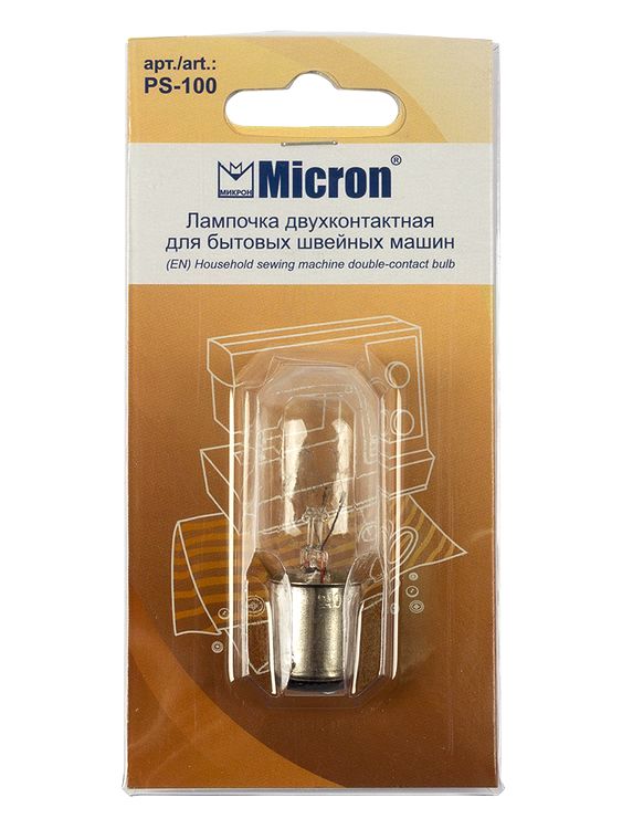 Лампочка овальная, 56 мм, Micron